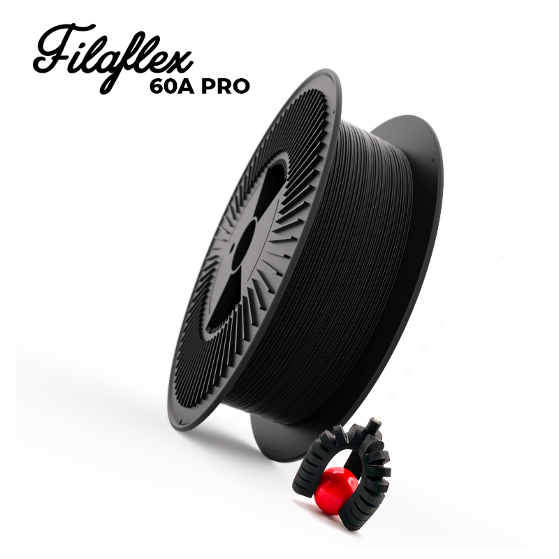 60A FILAFLEX PRO BLACK 1.75MM 3kg.