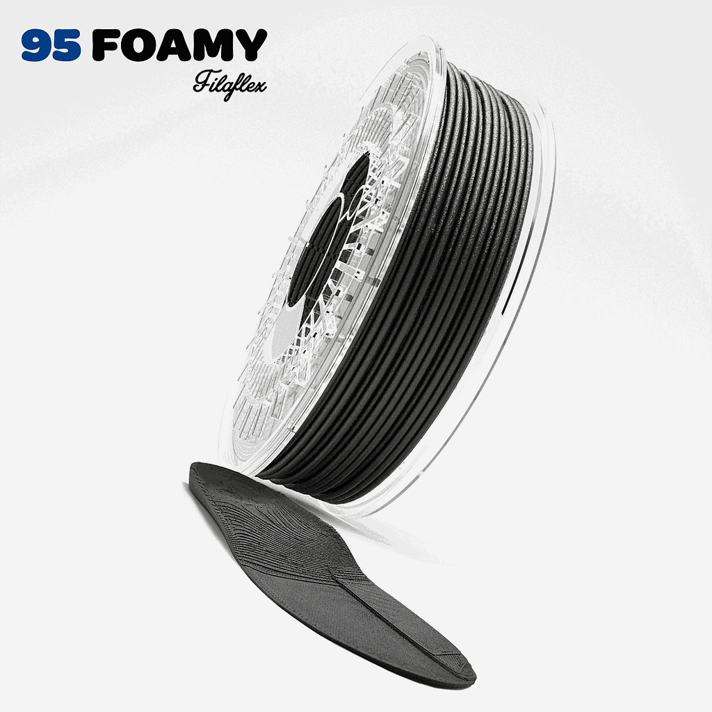 FILAFLEX 95A FOAMY BLACK 2.85MM 750gr.