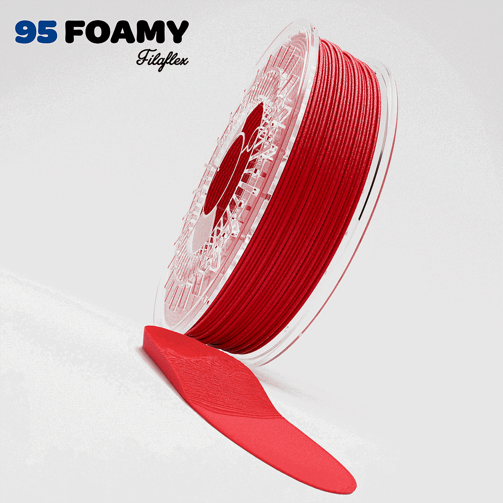 FILAFLEX 95A FOAMY RED 1.75MM 750gr.