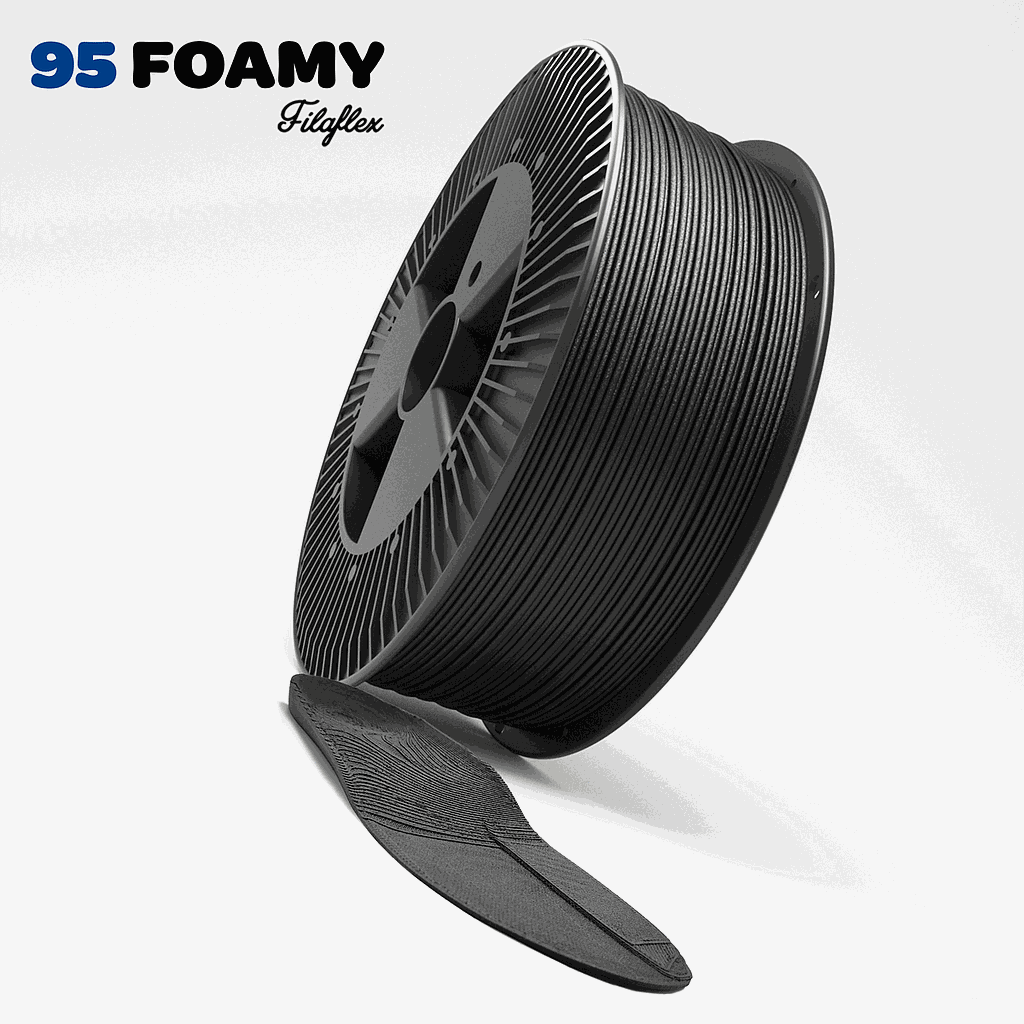 FILAFLEX 95A FOAMY BLACK 2.85MM 3kg