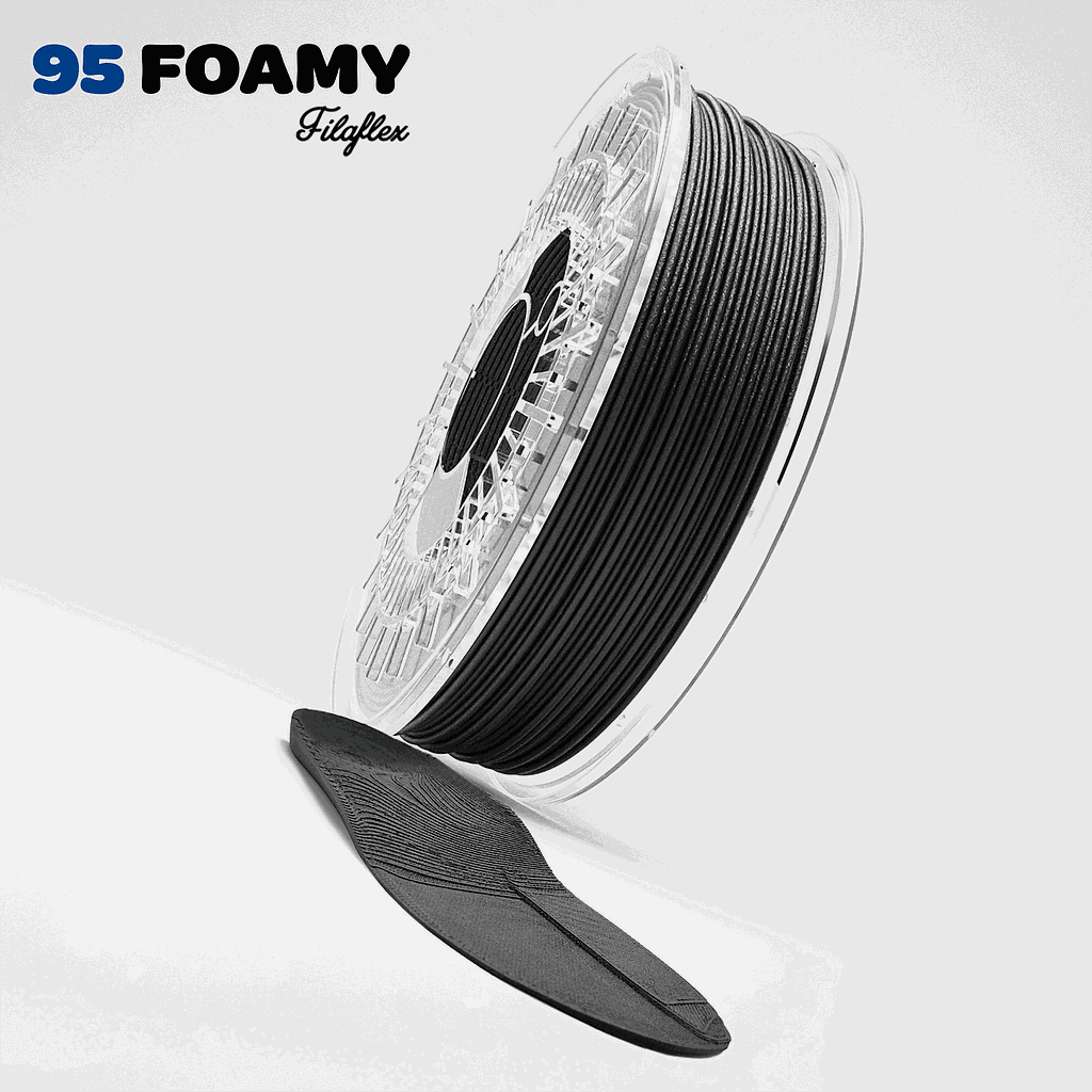 FILAFLEX 95A FOAMY BLACK 1.75MM 750gr.