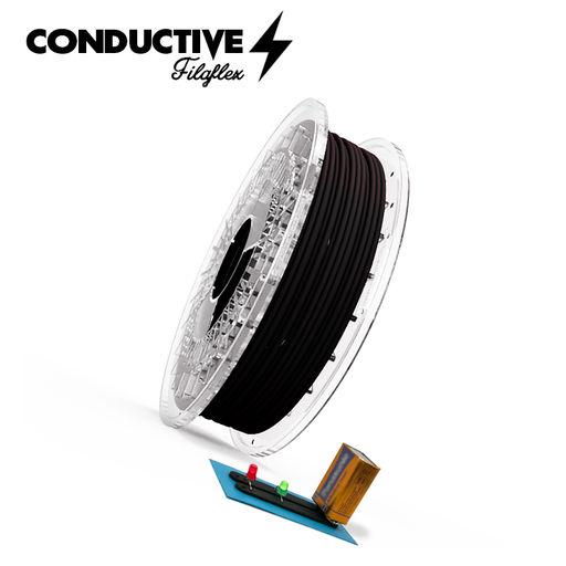 [FFXCONDUCTIVEBLACK285500] FILAFLEX CONDUCTIVE BLACK 2.85 MM 500gr.