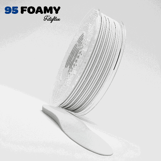 [95AFFOAMYNAT285750] FILAFLEX 95A FOAMY NATURAL 2.85MM 750gr.