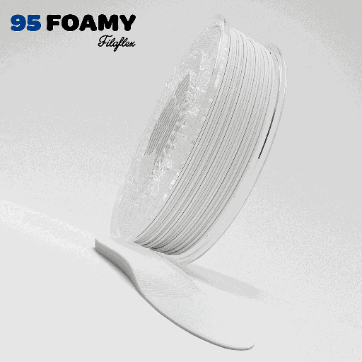 [95AFFOAMYNAT175750] FILAFLEX 95A FOAMY NATURAL 1.75MM 750gr.