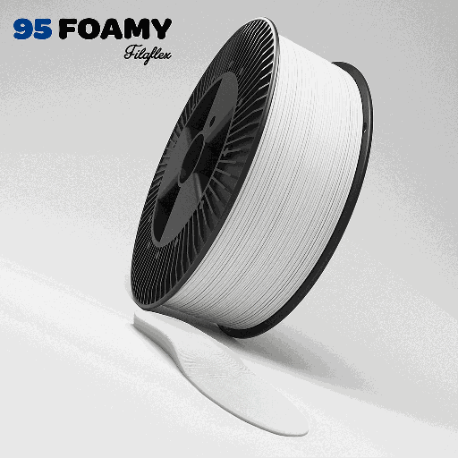 [95AFFOAMYNAT1753000] FILAFLEX 95A FOAMY NATURAL 1.75MM 3kg