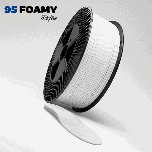 [95AFFOAMYNAT2853000] FILAFLEX 95A FOAMY NATURAL 2.85MM 3kg