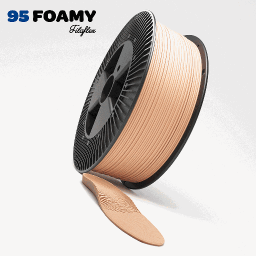 [95AFFOAMYNUDE2853000] FILAFLEX 95A FOAMY NUDE 2.85MM 3kg