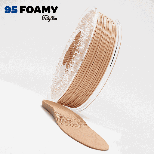 [95AFFOAMYNUDE285750] FILAFLEX 95A FOAMY NUDE 2.85MM 750gr.